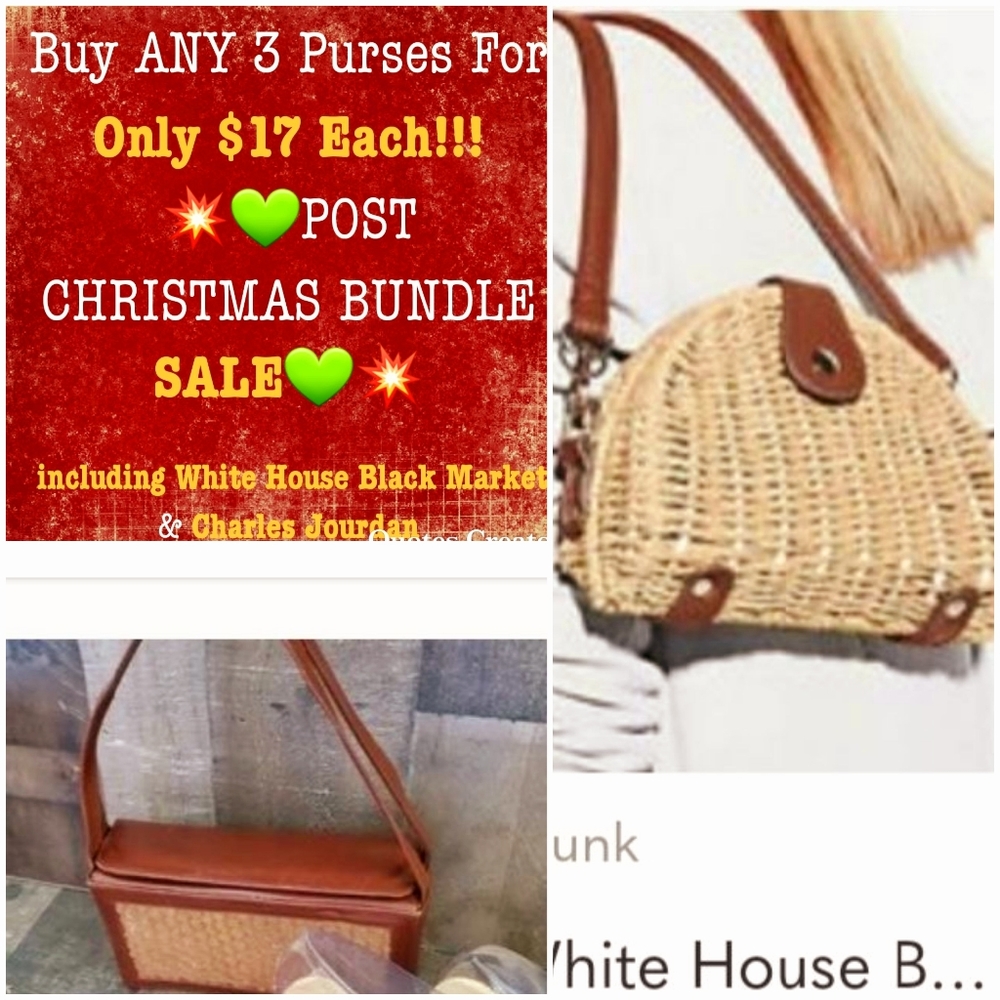 Bundle & Save WHBM &  Charles Jourdan PURSES
